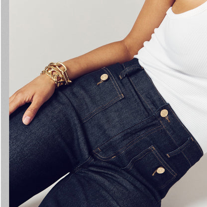 🔥Everyone deserves a great pair of genes (and jeans!)👖Vintage Tummy Tuck Sailor Wide Leg Jeans