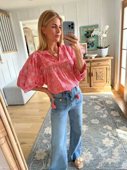 🔥Everyone deserves a great pair of genes (and jeans!)👖Vintage Tummy Tuck Sailor Wide Leg Jeans