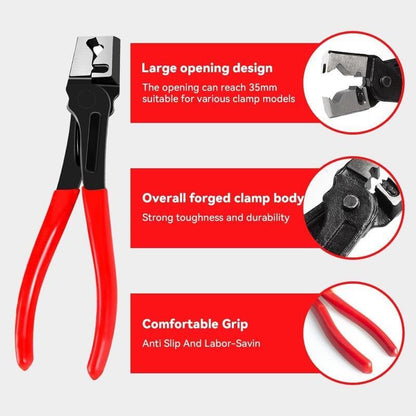 5PC Automotive Electrical Disconnect & Trim Clip Pliers Set