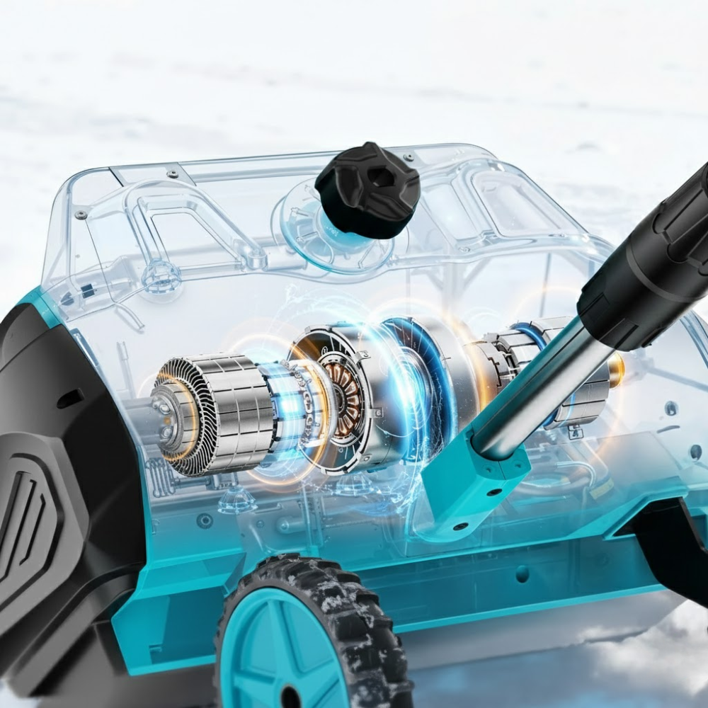 Cordless Electric Snow Shovel Blower Kit