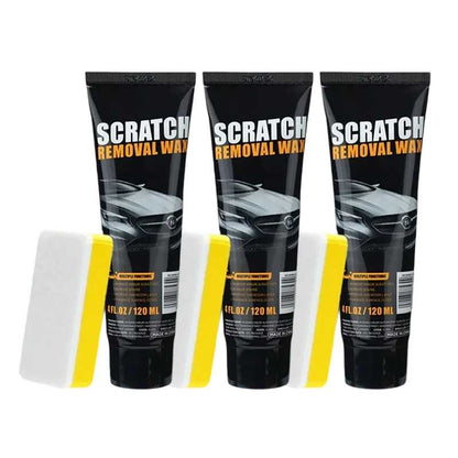 Premium Car Scratch Removal Wax, 2026 Scratch Repair Paste Kit for Vehicles, Includes Wipe & Sponge