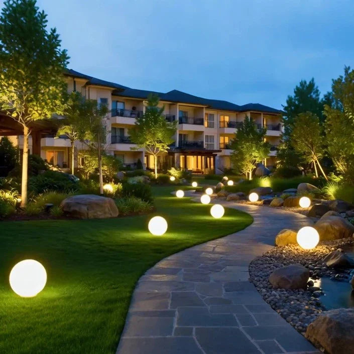 Spherical Garden Light