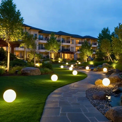 Spherical Garden Light