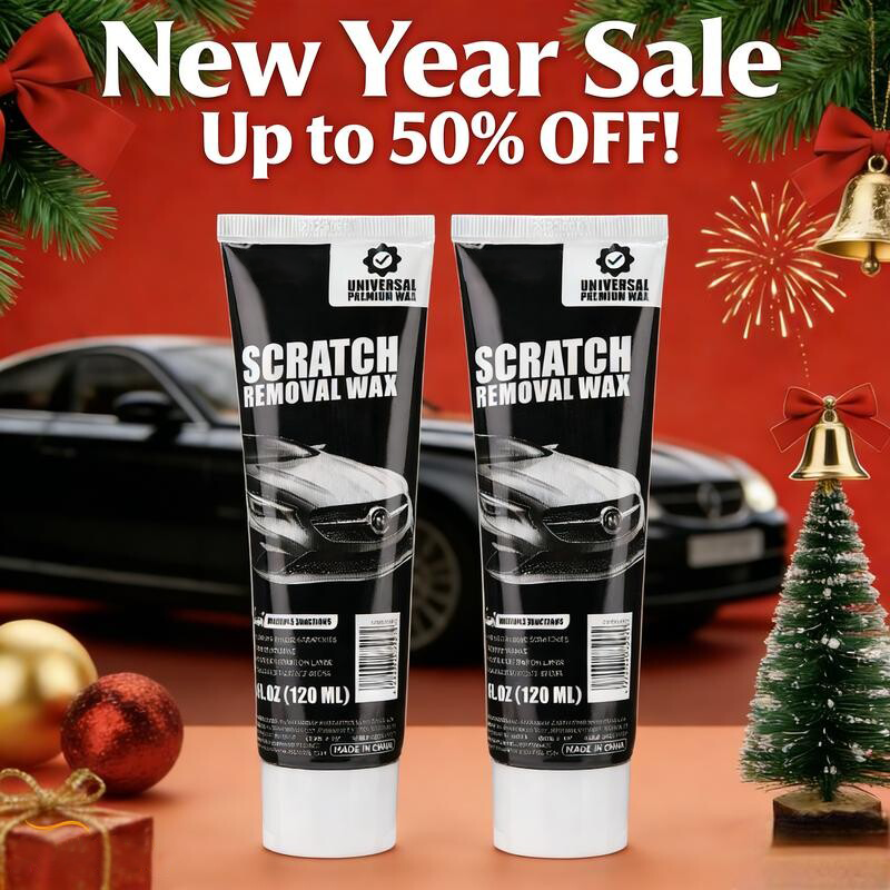 Premium Car Scratch Removal Wax, 2026 Scratch Repair Paste Kit for Vehicles, Includes Wipe & Sponge