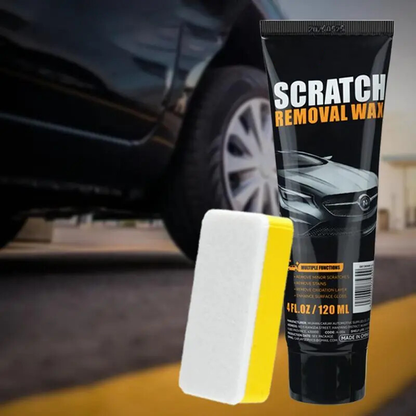 Premium Car Scratch Removal Wax, 2026 Scratch Repair Paste Kit for Vehicles, Includes Wipe & Sponge
