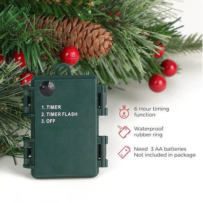 🔥🔥Final 5 Hours: 50% OFF🎄Pre-lit Artificial Christmas Tree Urn Filler💐