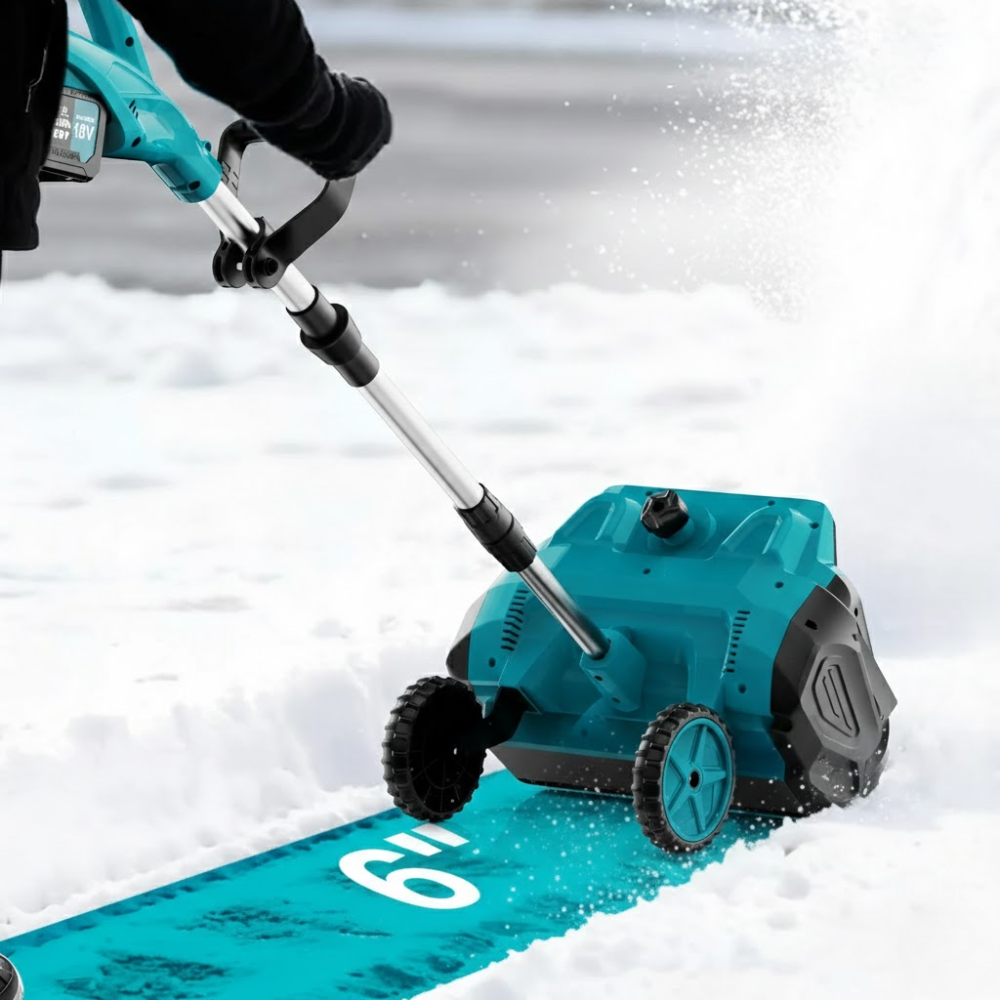 Cordless Electric Snow Shovel Blower Kit
