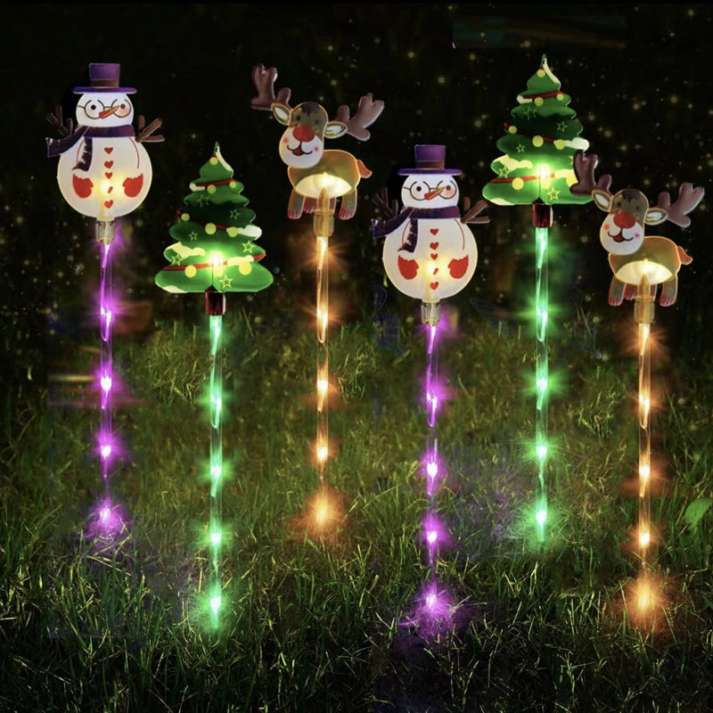 6-Pack Solar Christmas Decorative Lights